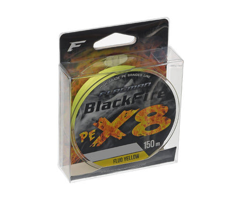 Flagman Blackfire PE X8 150m Fluorescerende Gul #0.6