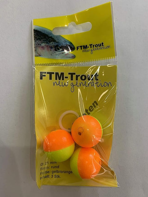 FTM Trout Pilot Gelb/Orange 18mm