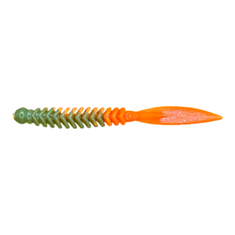 Trout Rocker Snager 65mm Sort/Orange Fluorescerende