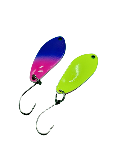 Flipo 2,5 gramm dunkel Pink,Blau/Gelb UV