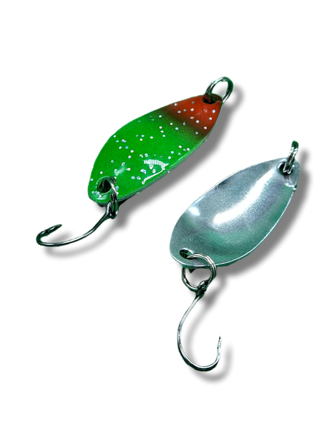 Popi 2,5g Grün,Rot Glitzer/Silber