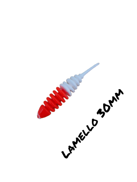 Trout Rocker Lamello 30mm Rot/Weiß