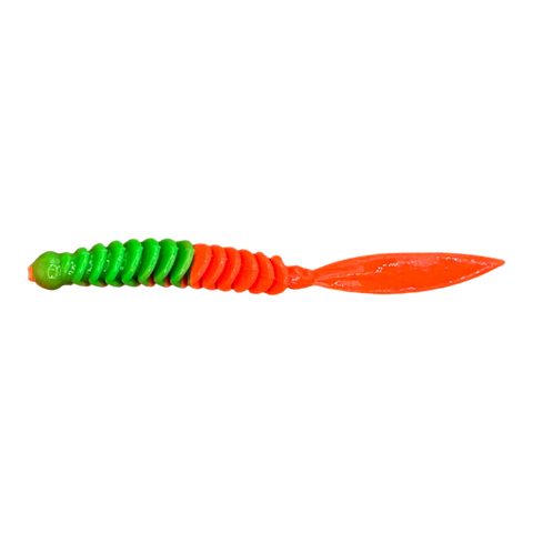 Trout Rocker Snager 65mm Sort/Orange Fluorescerende