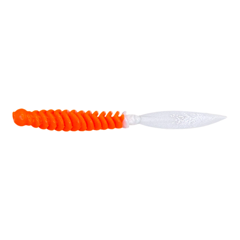 Trout Rocker Snager 65mm Orange Fluorescerende/Hvid