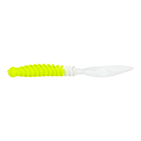 Trout Rocker Snager 65mm Gul Fluorescerende/Hvid