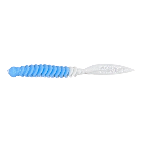 Trout Rocker Snager 65mm Babyblå/Hvid