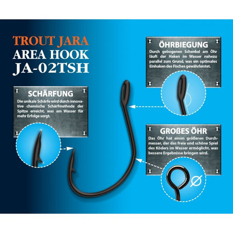 Trout Jara Area Hooks JA-02TSH #10