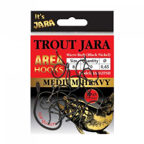 Trout Jara Area Hooks JA-02TSH #8