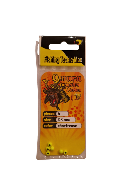 FTM Omura Tungsten Perlen 3,8mm