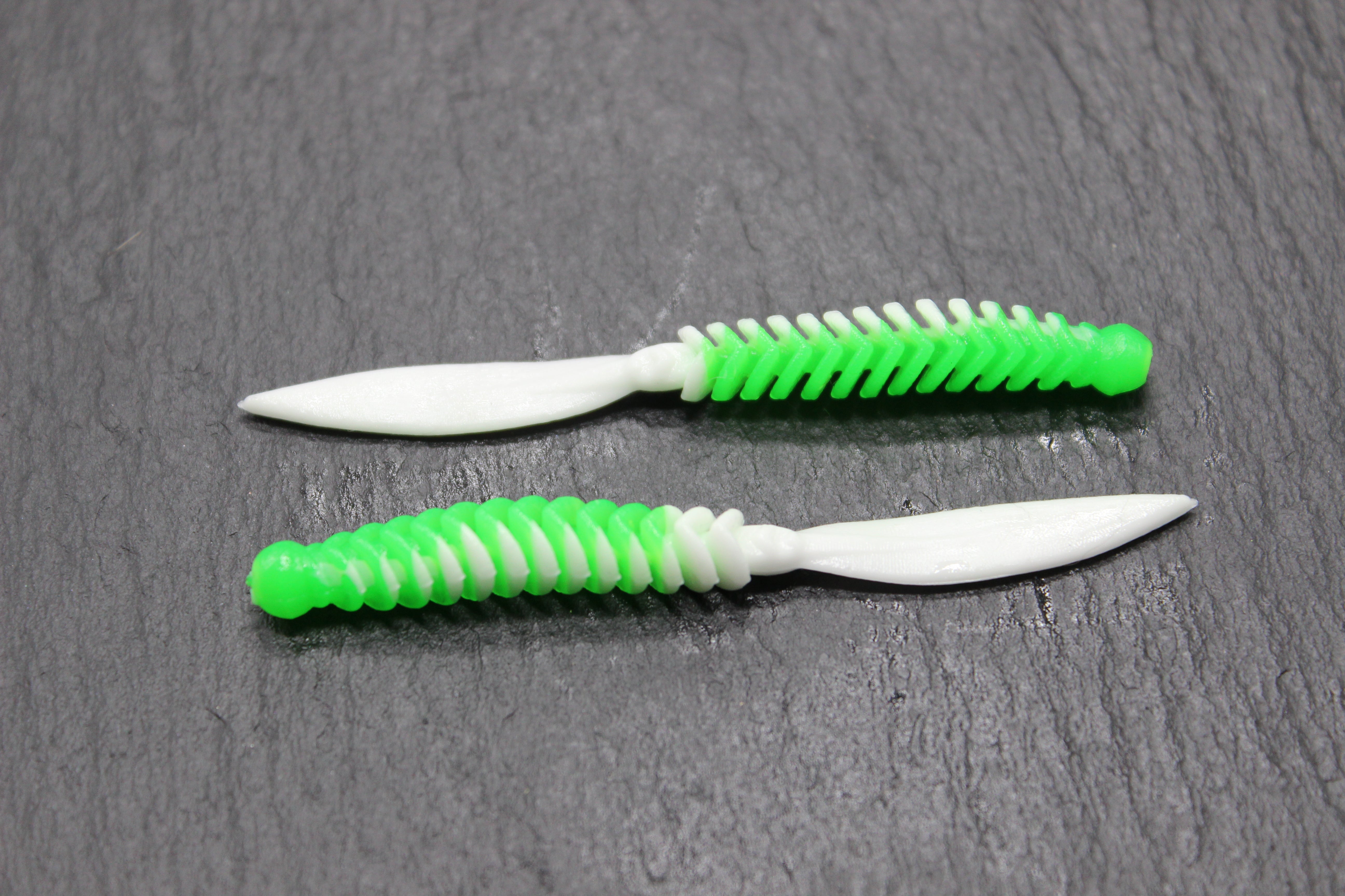 Snager Fishingman Dennis Edition Grün /Weiß Troutbaits.de