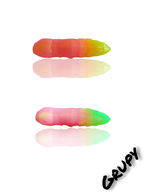 Trout Rocker Grupy 30mm BubbleGum/Chatreuse Fluo
