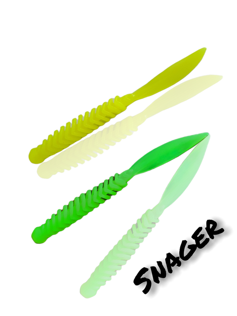 Trout Rocker Snager 65mm Gelb Fluo