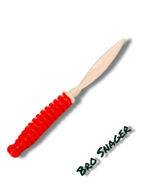 Trout Rocker Bro Snager 75mm Rot/Weiß