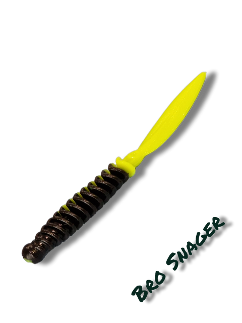Trout Rocker Bro Snager 75mm Schwarz/Gelb