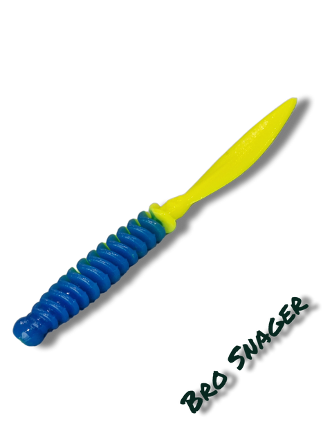 Trout Rocker Bro Snager 75mm Blau/Gelb