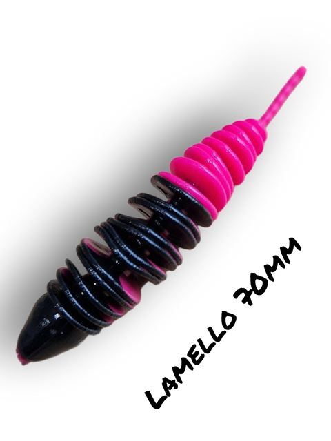 Trout Rocker Lamello 70mm Mix Schwarz/Pink